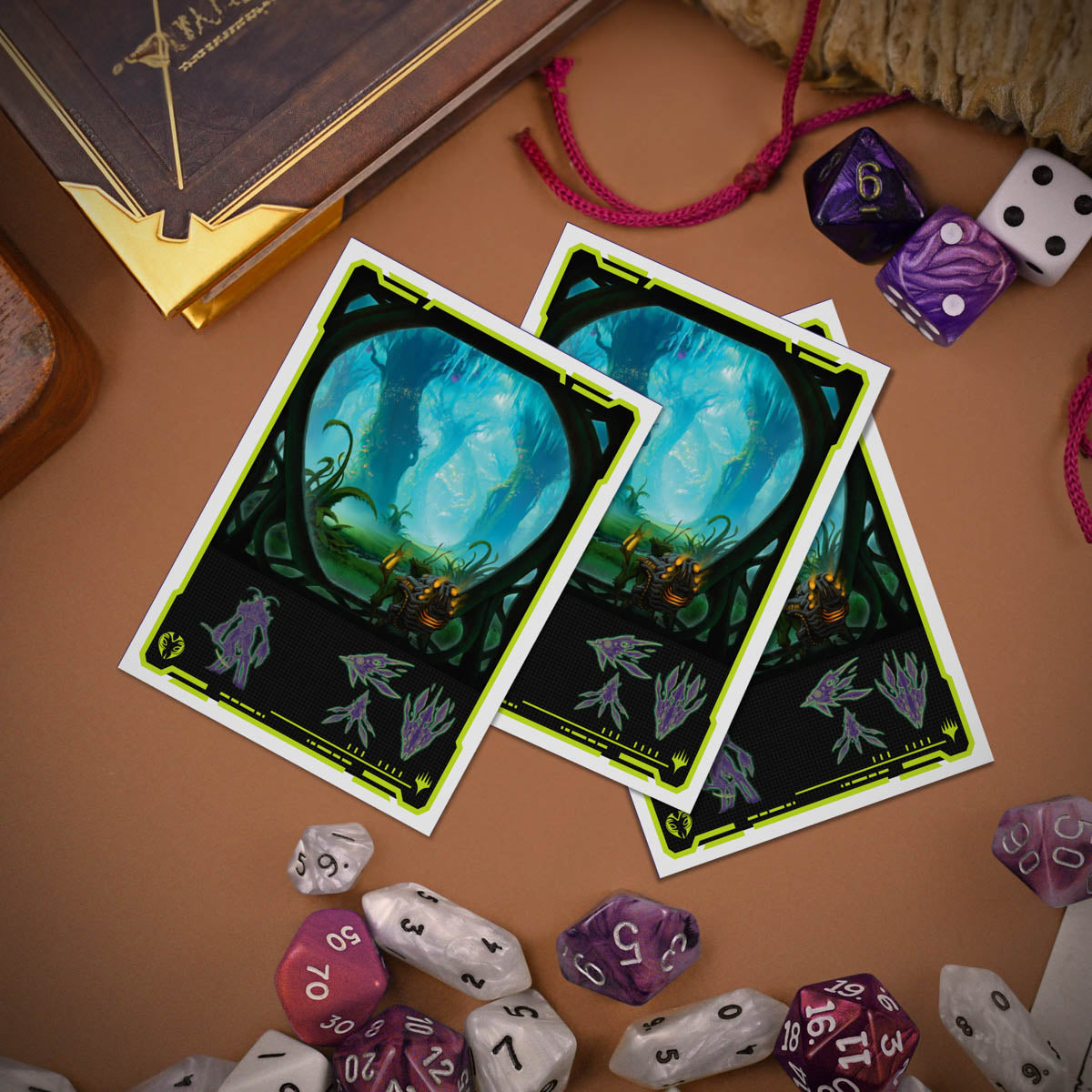 UP D-PRO APEX MTG EDGE OF ETERNITIES GREEN 105CT | 074427388607