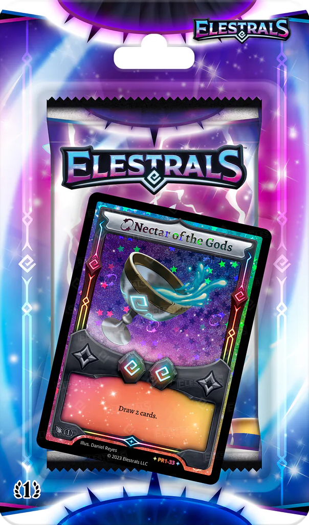 ELESTRALS 1ST EDITION STELLAR NECTAR OF THE GODS BLISTER (50) | 850045412883