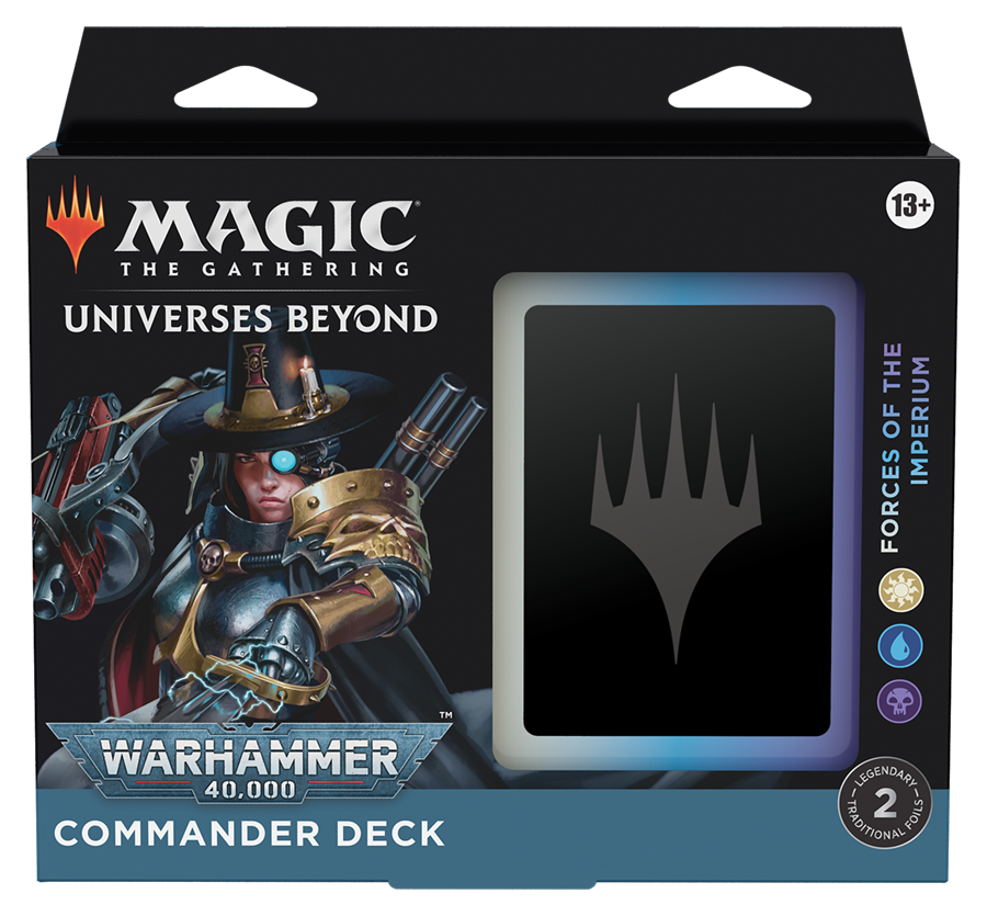 MTG WARHAMMER 40000 COMMANDER REGULAR DECK | 00195166173474