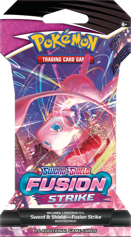 SLEEVED POKEMON SWSH8 FUSION STRIKE PACK | 820650809170