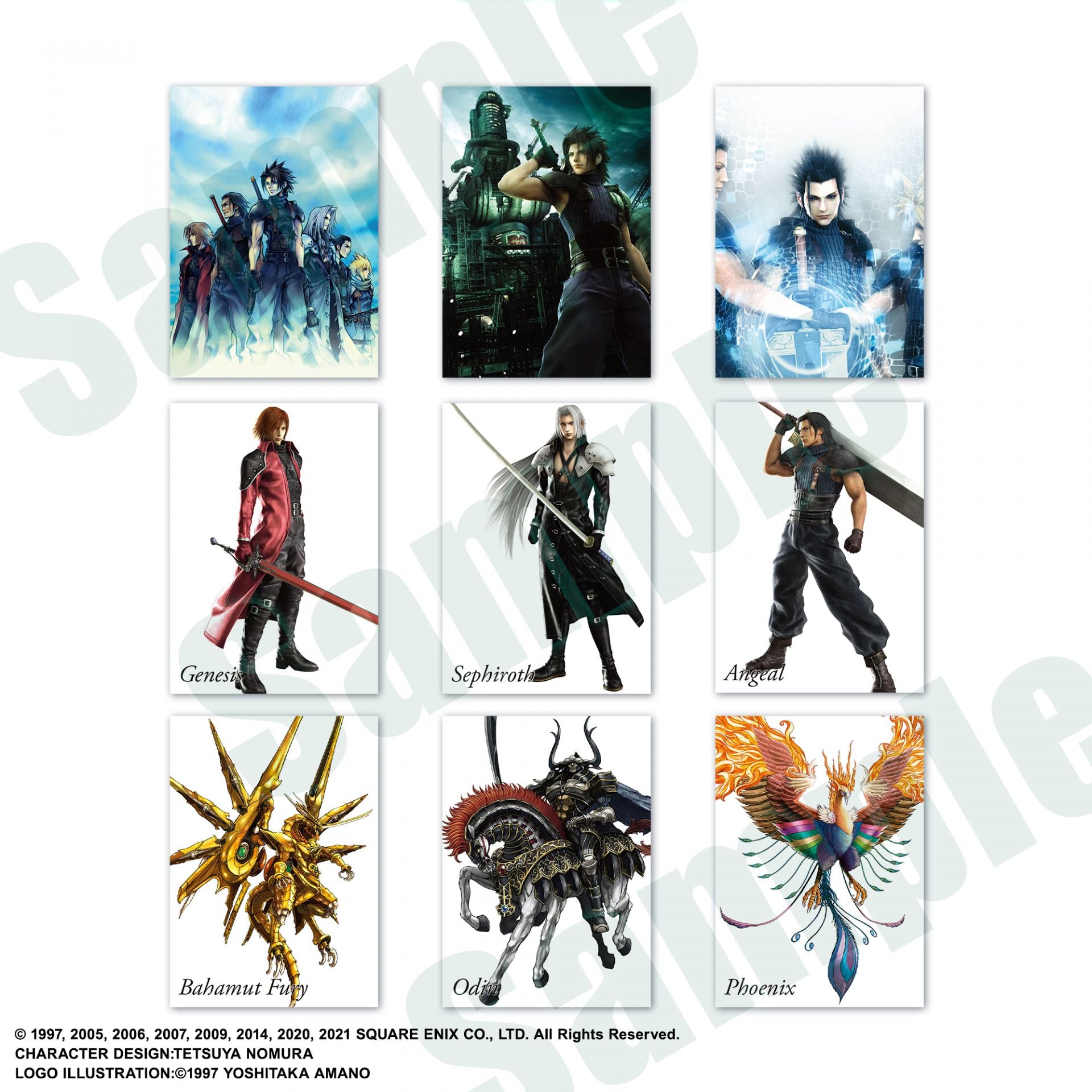 Final Fantasy TCG: Final Fantasy VII Anniversary Art Museum Digital Card Plus Display | 662248843896