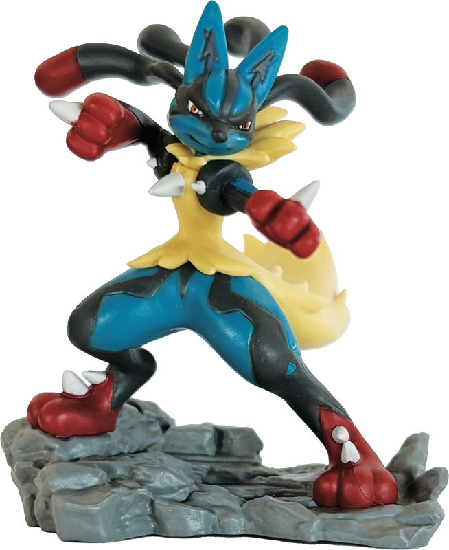POKEMON MEGA LUCARIO EX FIGURE COLLECTION | 196214134553