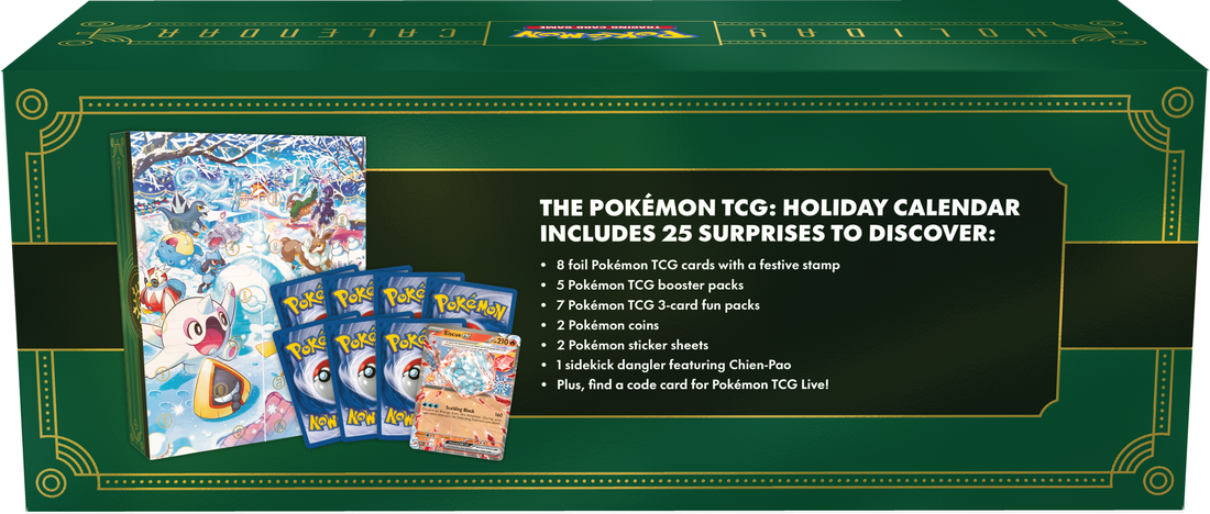 POKEMON HOLIDAY CALENDAR 2024 | 820650412745