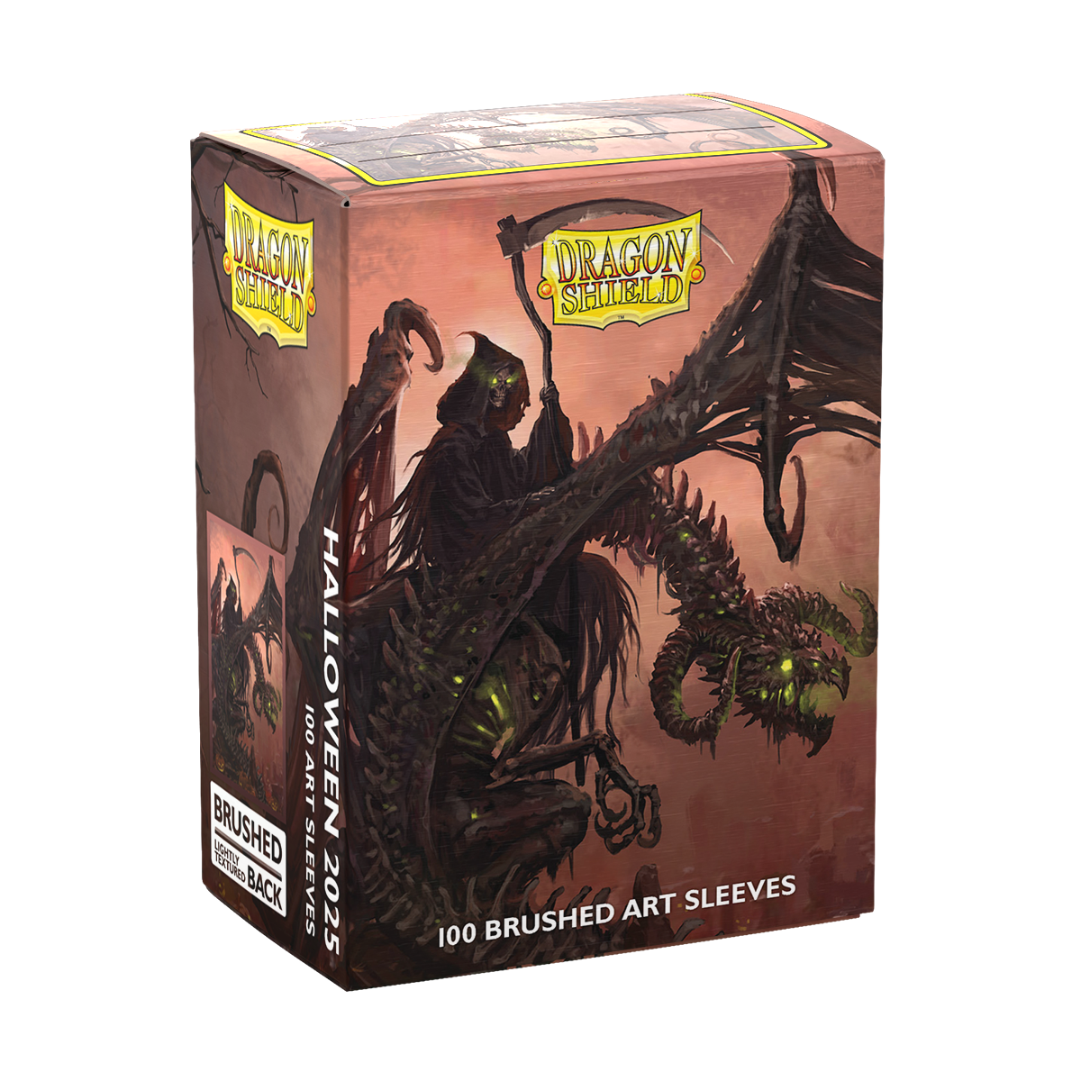 DRAGON SHIELD SLEEVES BRUSHED ART HALLOWEEN 2025 100CT | 5706569121273