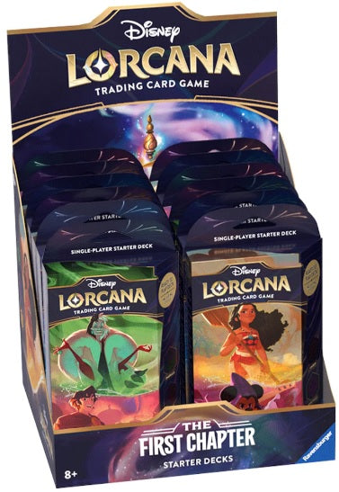 Disney Lorcana: The First Chapter Starter Deck Display | 4050368981899