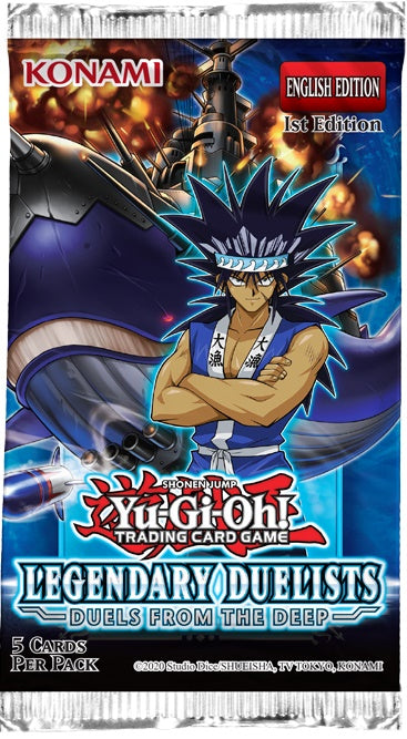 YGO LEGENDARY DUELISTS DUELS FROM THE DEEP BOOSTER | 083717857037