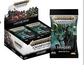 WARHAMMER AOS CHAMPIONS SAVAGERY BOOSTER (13/24/12 | 5060583825808