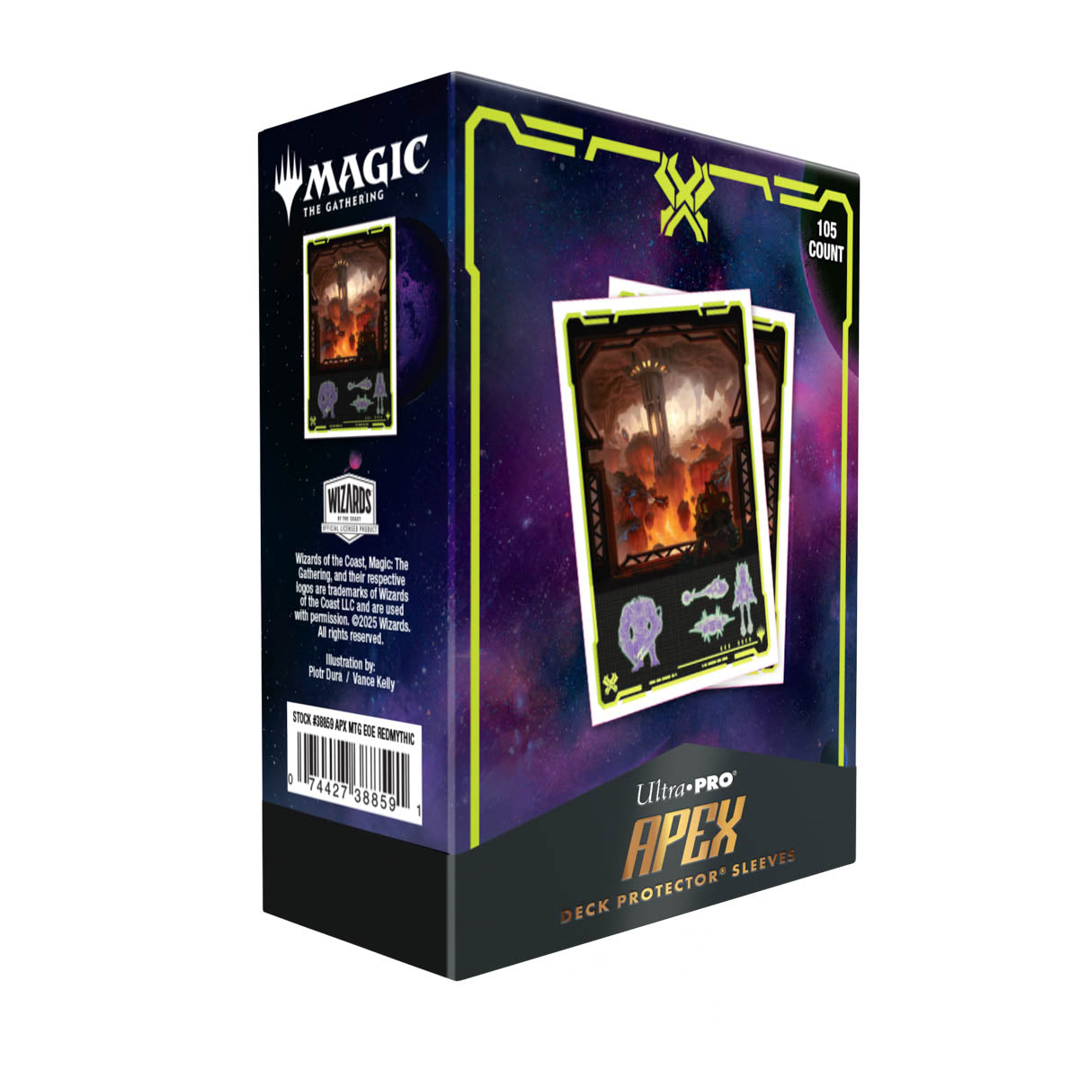 UP D-PRO APEX MTG EDGE OF ETERNITIES RED 105CT | 074427388591