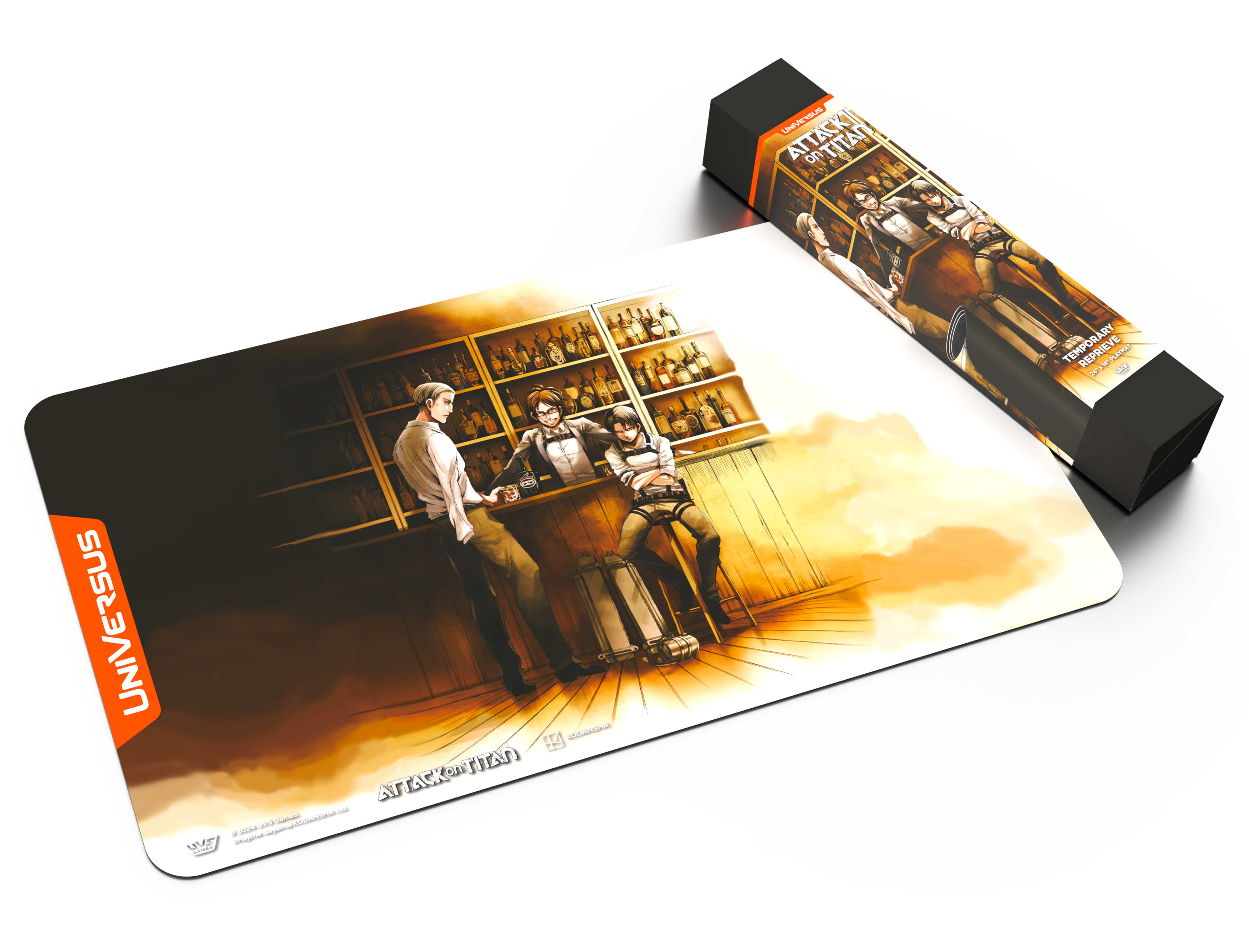 UniVersus CCG: Attack on Titan Origins of Power- Temporary Reprieve Playmat | 810155271503