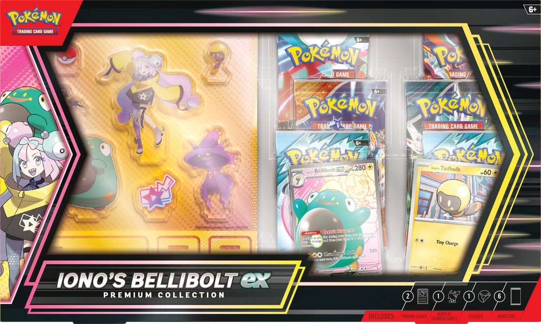 POKEMON IONO’S BELLIBOLT EX PREMIUM COLLECTION | 196214109315