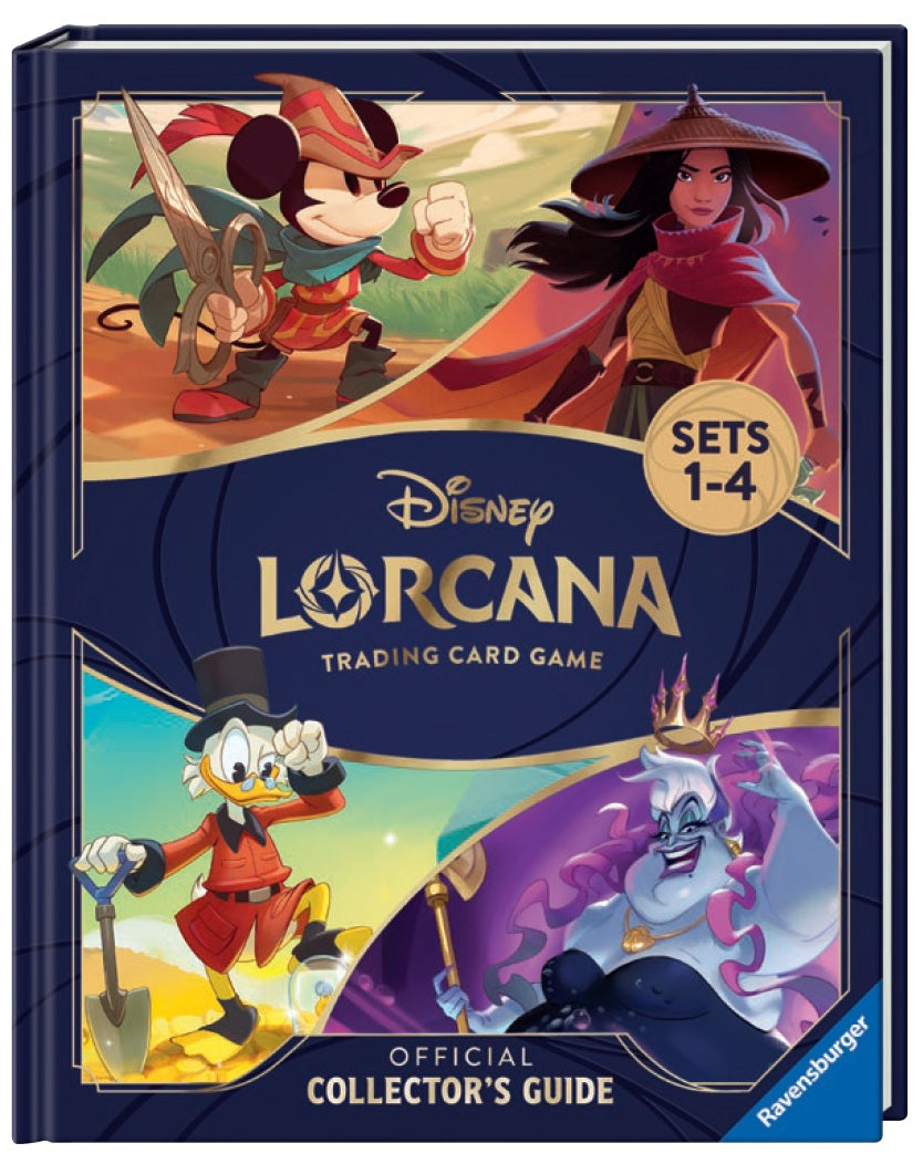 DISNEY LORCANA OFFICIAL COLLECTOR'S GUIDE: SETS 1-4 | 9783380000051