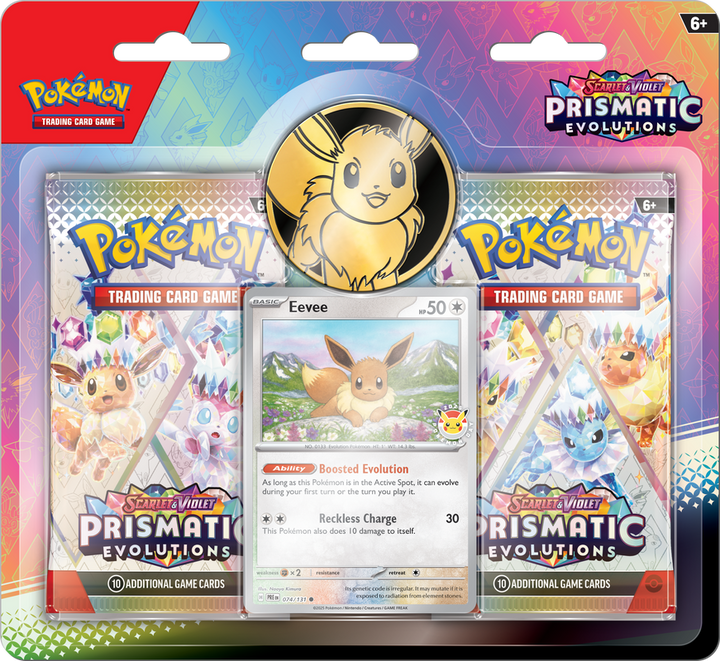 POKEMON SV8.5 PRISMATIC EVOLUTIONS 2-PACK BLISTER | 196214118799