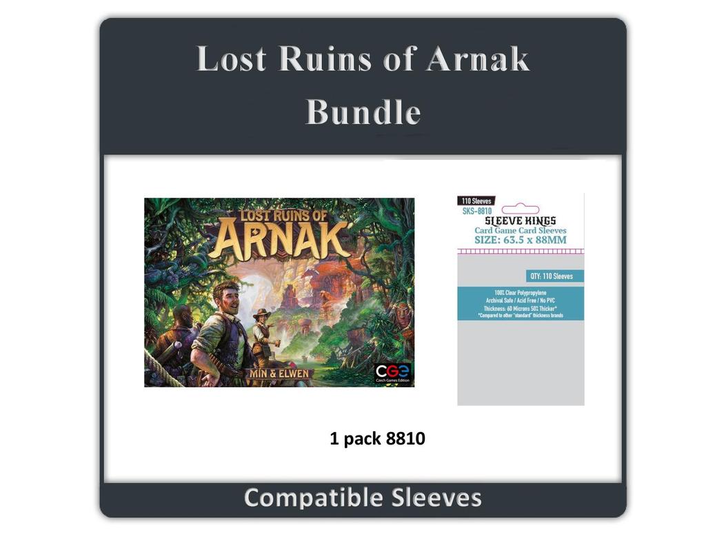 SK SLEEVE BUNDLE LOST RUINS OF ARNAK | 759126986933
