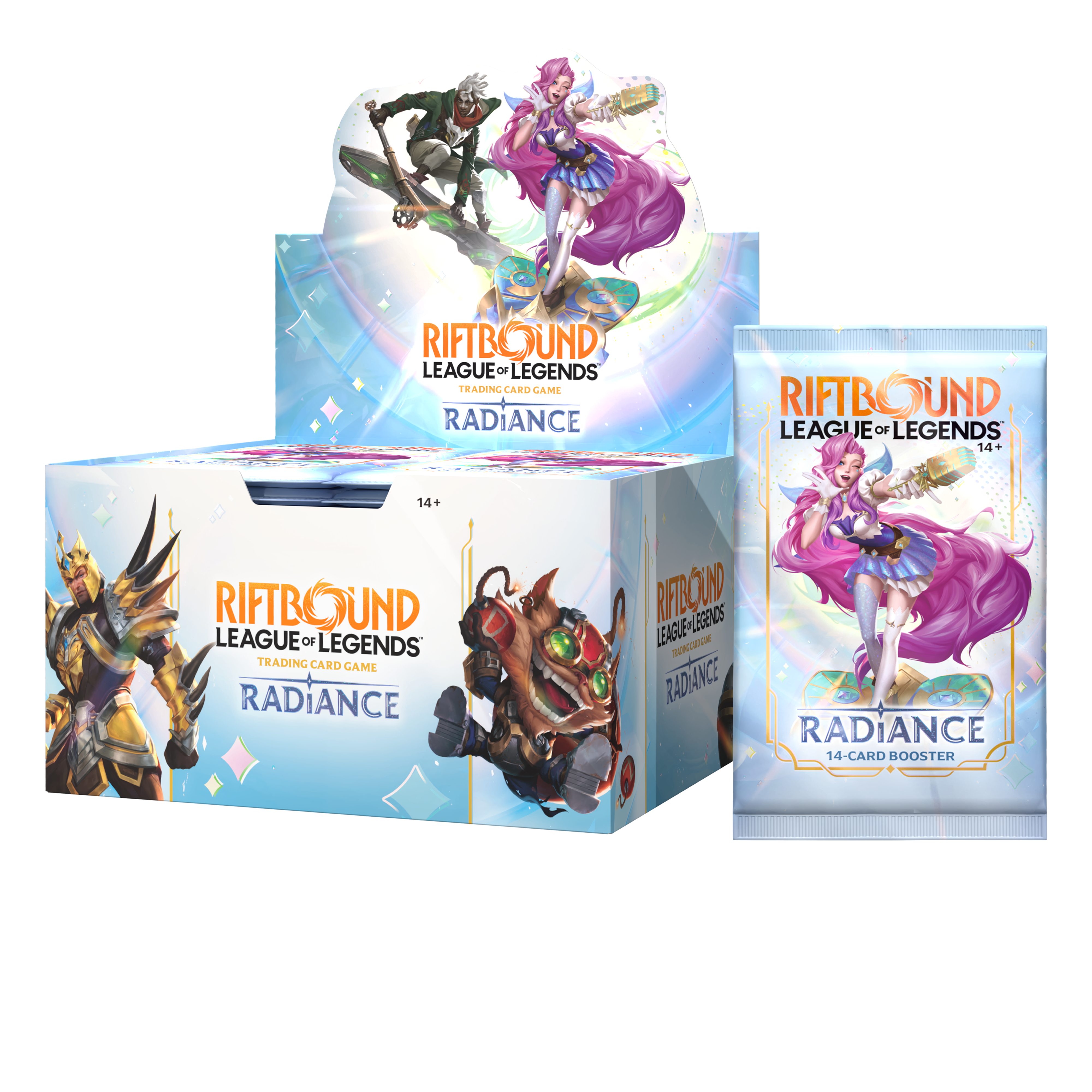 RIFTBOUND LEAGUE OF LEGENDS TCG RADIANCE BOOSTER DISPLAY | 810155276201