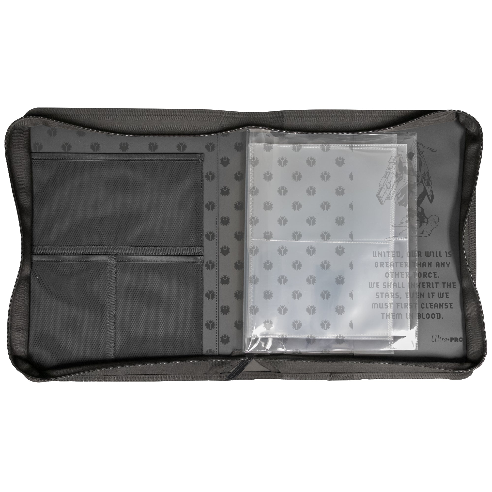 UP BOOK FOLIO WARHAMMER 40K TYRANID CODEX DEBOSSED & PRINTED T'AU EMPIRE CODEX ALIGNED | 074427165567