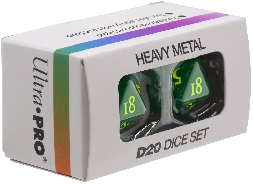 UP DICE HEAVY METAL VIVID GREEN | 074427159375