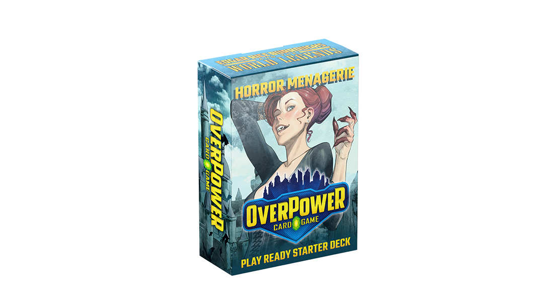 OVERPOWER: EDGAR RICE BURROUGHS AND THE WORLD LEGENDS STARTER DECK 12CT DISPLAY | 860013135157