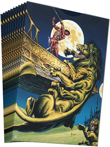 OVERPOWER: EDGAR RICE BURROUGHS AND THE WORLD LEGENDS SLEEVES TITAN SHIELD JOHN CARTER MARS 100CT | 850071448023