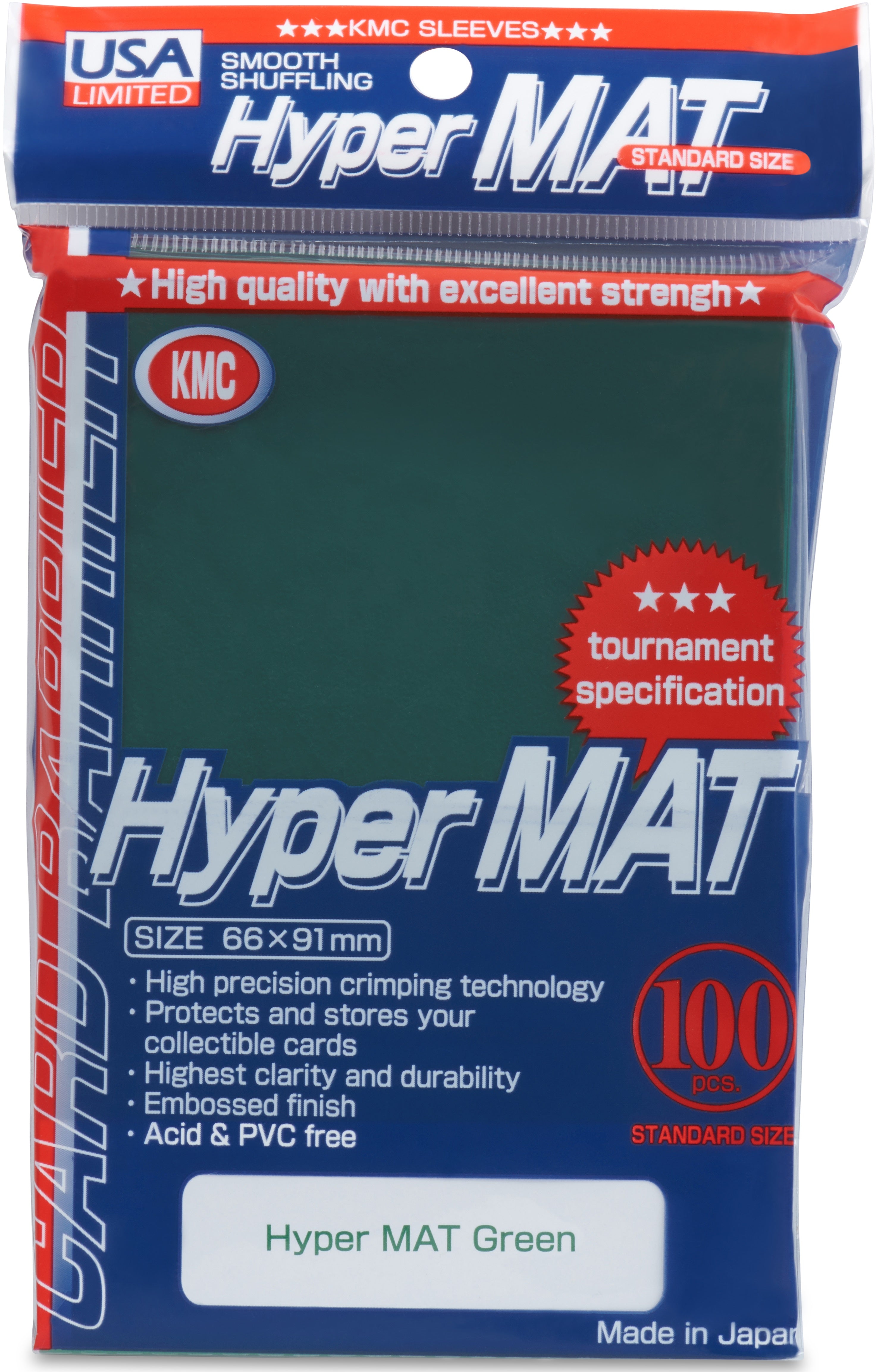 KMC HYPER MATTE GREEN 100CT | 4521086002062