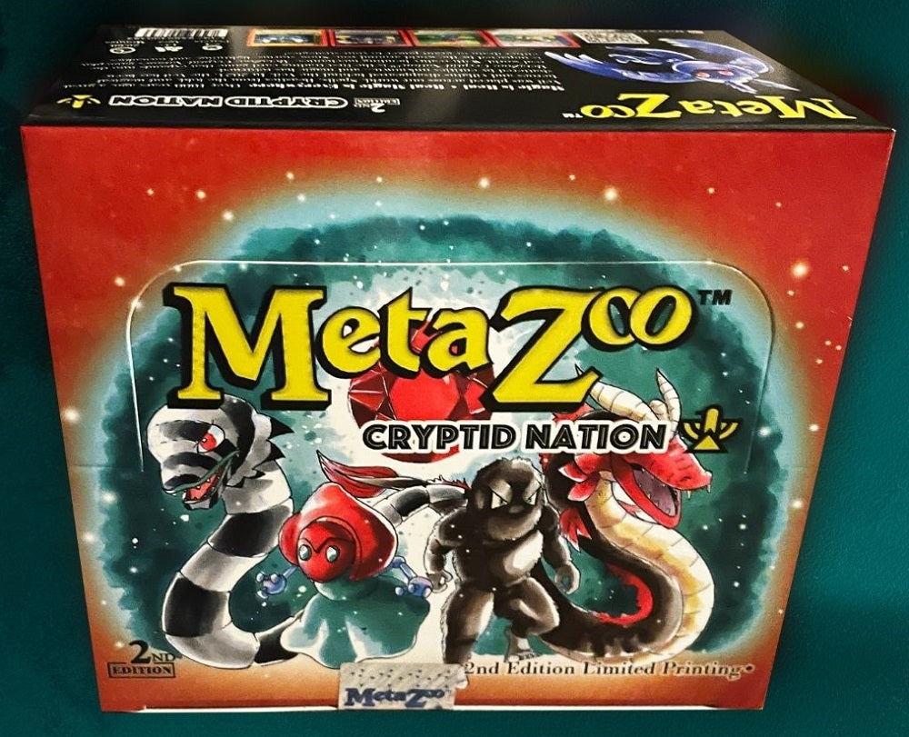 METAZOO CRYPTID NATION 2ND ED BOOSTER BOX | 195893003853