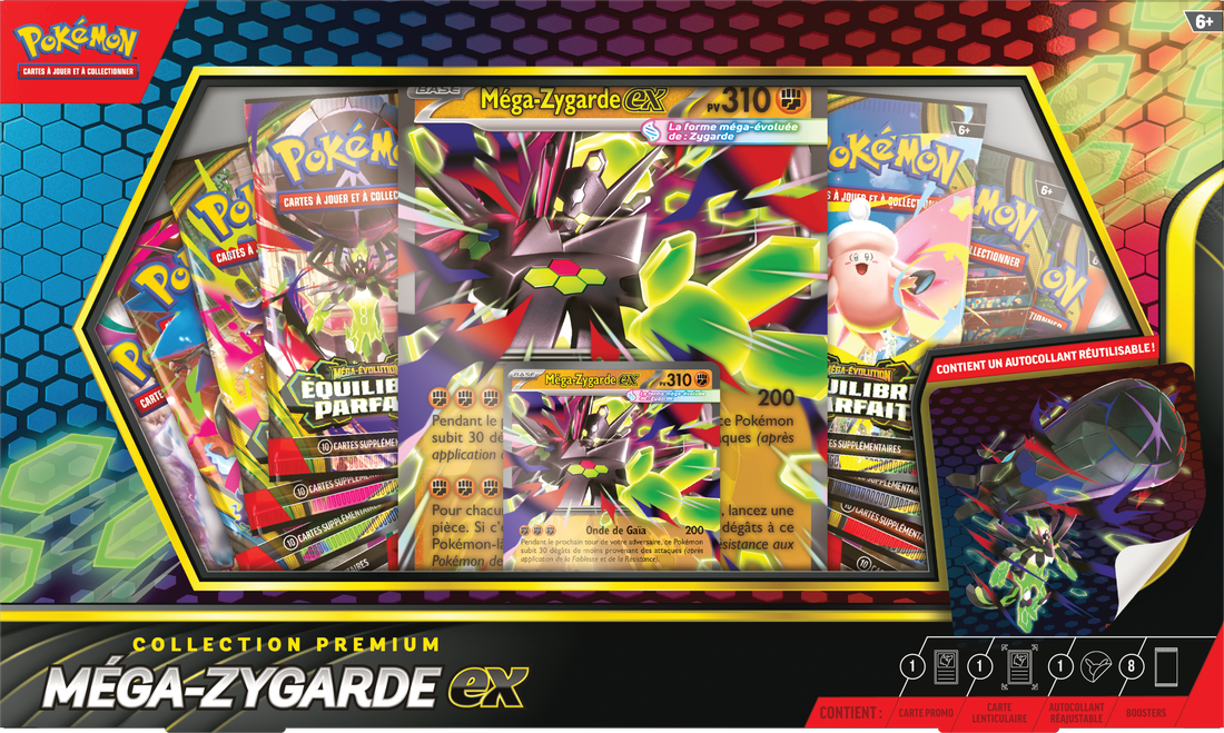 POKEMON FRENCH MEGA ZYGARDE EX PREMIUM COLLECTION | 196214135024