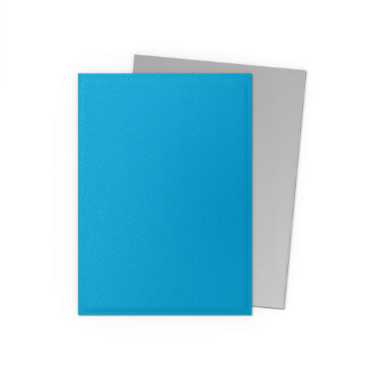 DRAGON SHIELD SLEEVES DUAL MATTE SKY BLUE AND SILVER 100CT | 5706569150747