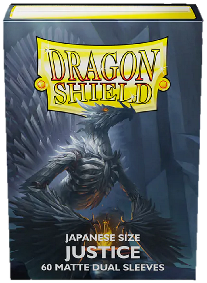 Dragon Shield Sleeves: Japanese DUAL- Matte Justice | 5706569151614