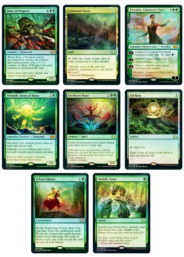 MTG COMMANDER COLLECTION: GREEN PREMIUM ED. | 630509926350