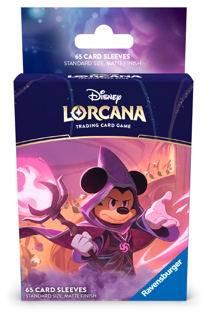 DISNEY LORCANA CARD SLEEVES SET 8 PACK A MICKEY | 4050368985309