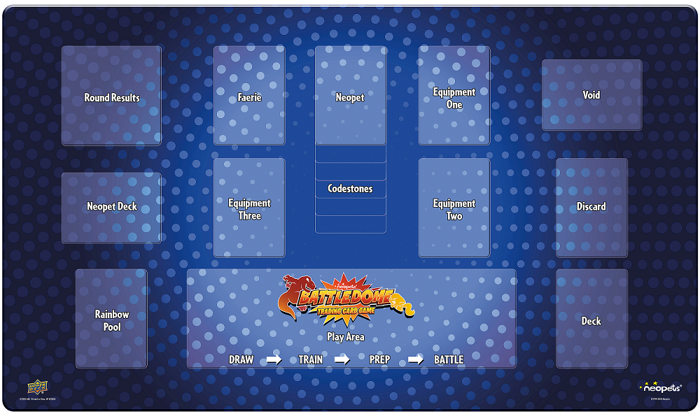 NEOPETS BATTLEDOME TCG PLAYMAT BATTLEDOME | 053334802697