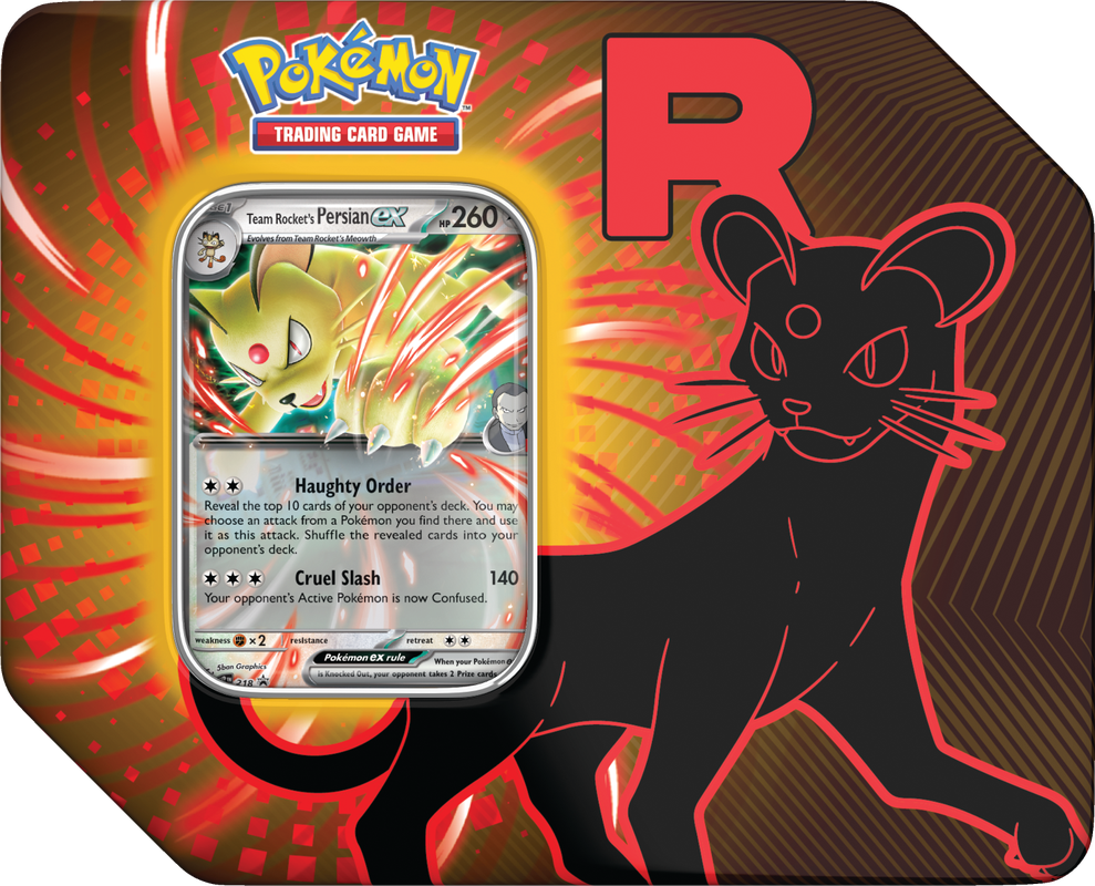 POKEMON TEAM ROCKET TIN | 196214119628
