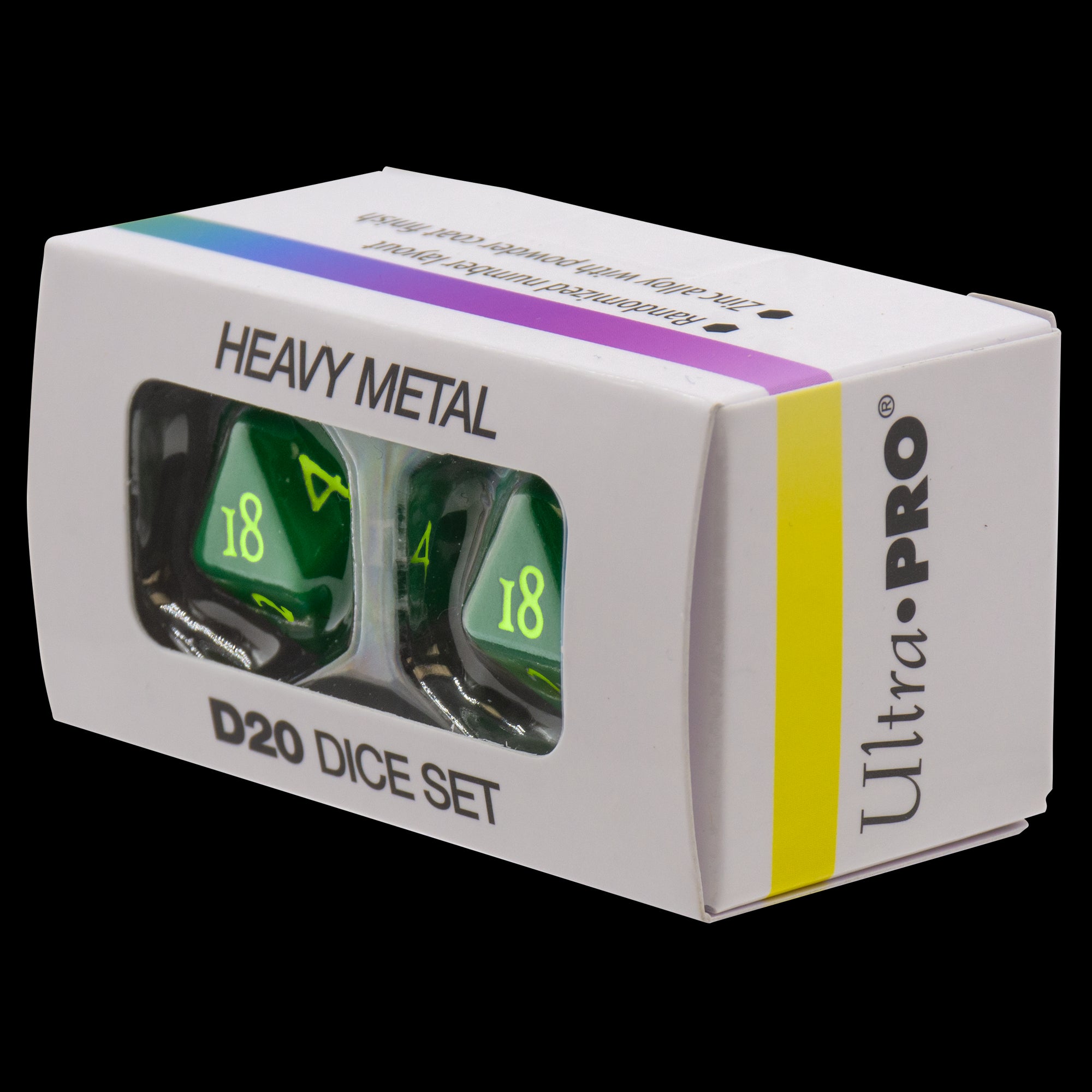 UP DICE HEAVY METAL VIVID GREEN | 074427159375