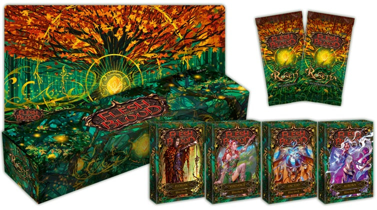 FLESH AND BLOOD ROSETTA BLITZ DECK COLLECTION | 09421037052670