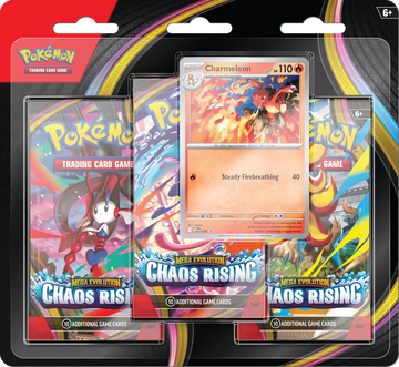 POKEMON ME04 CHAOS RISING 3PK BLISTER | 196214154155