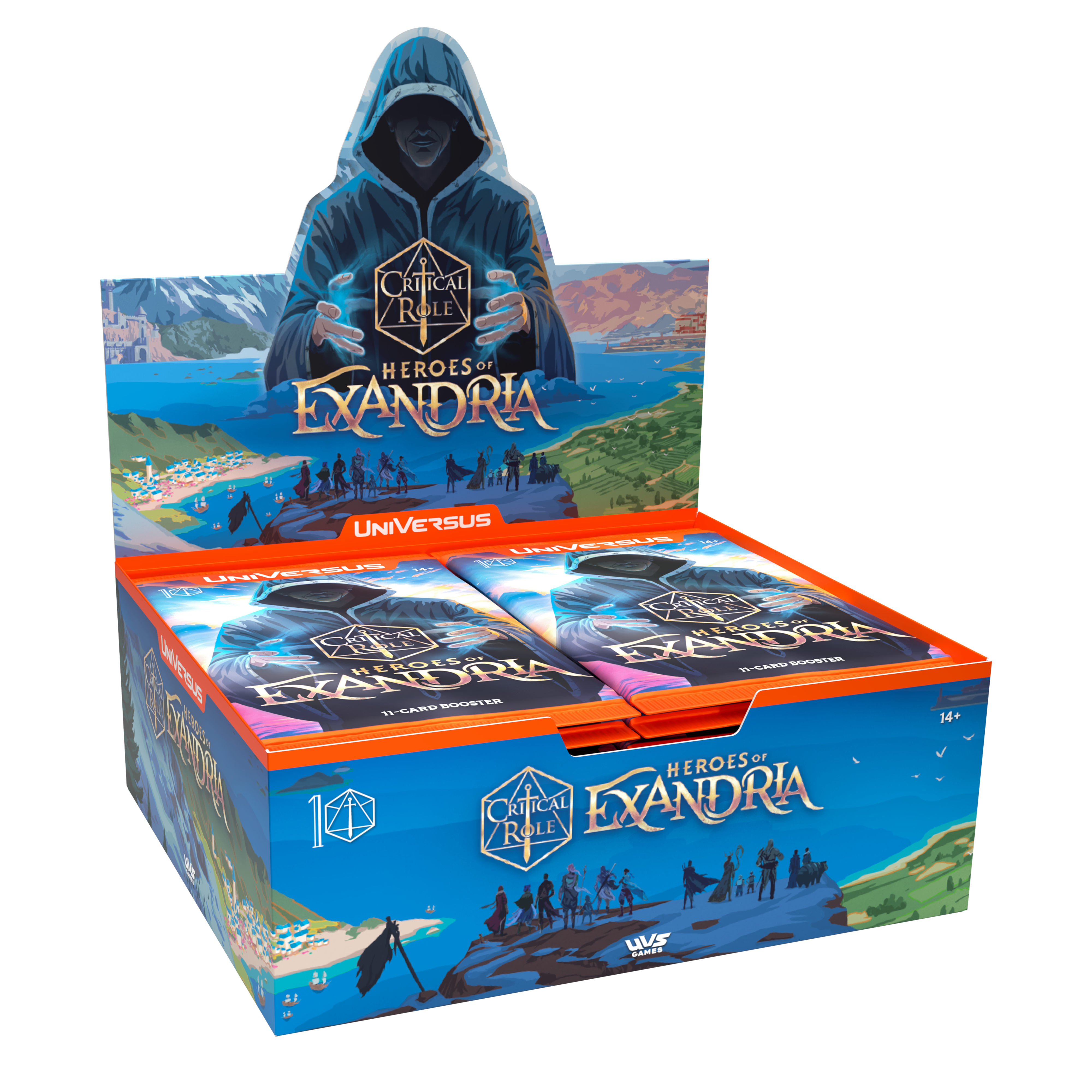 UniVersus CCG: Critical Role Heroes of Exandria- Booster Display | 810155271732