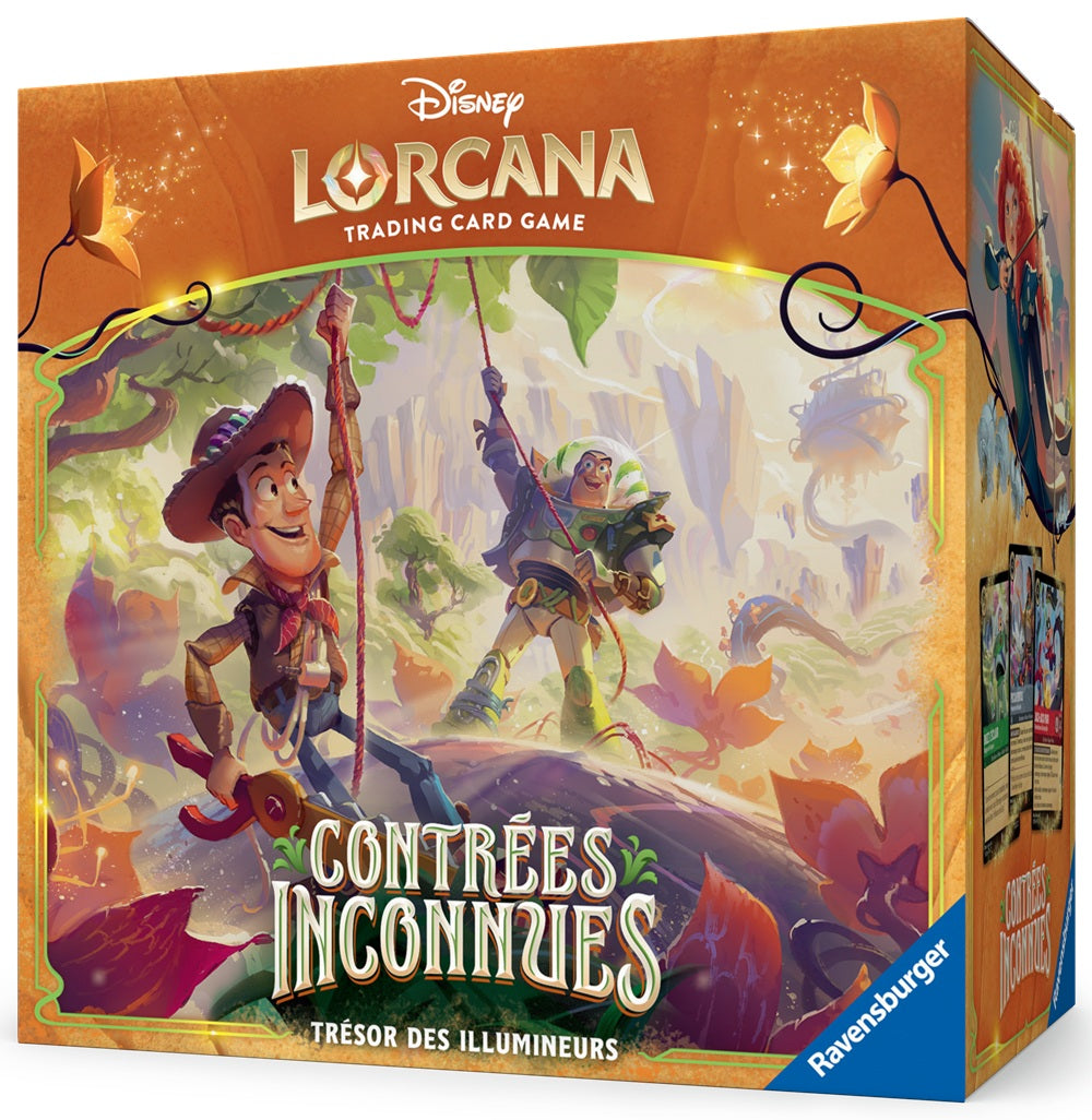 DISNEY LORCANA FRENCH SET 12 WILDS UNKNOWN ILLUMINEER'S TROVE | 4050368988669