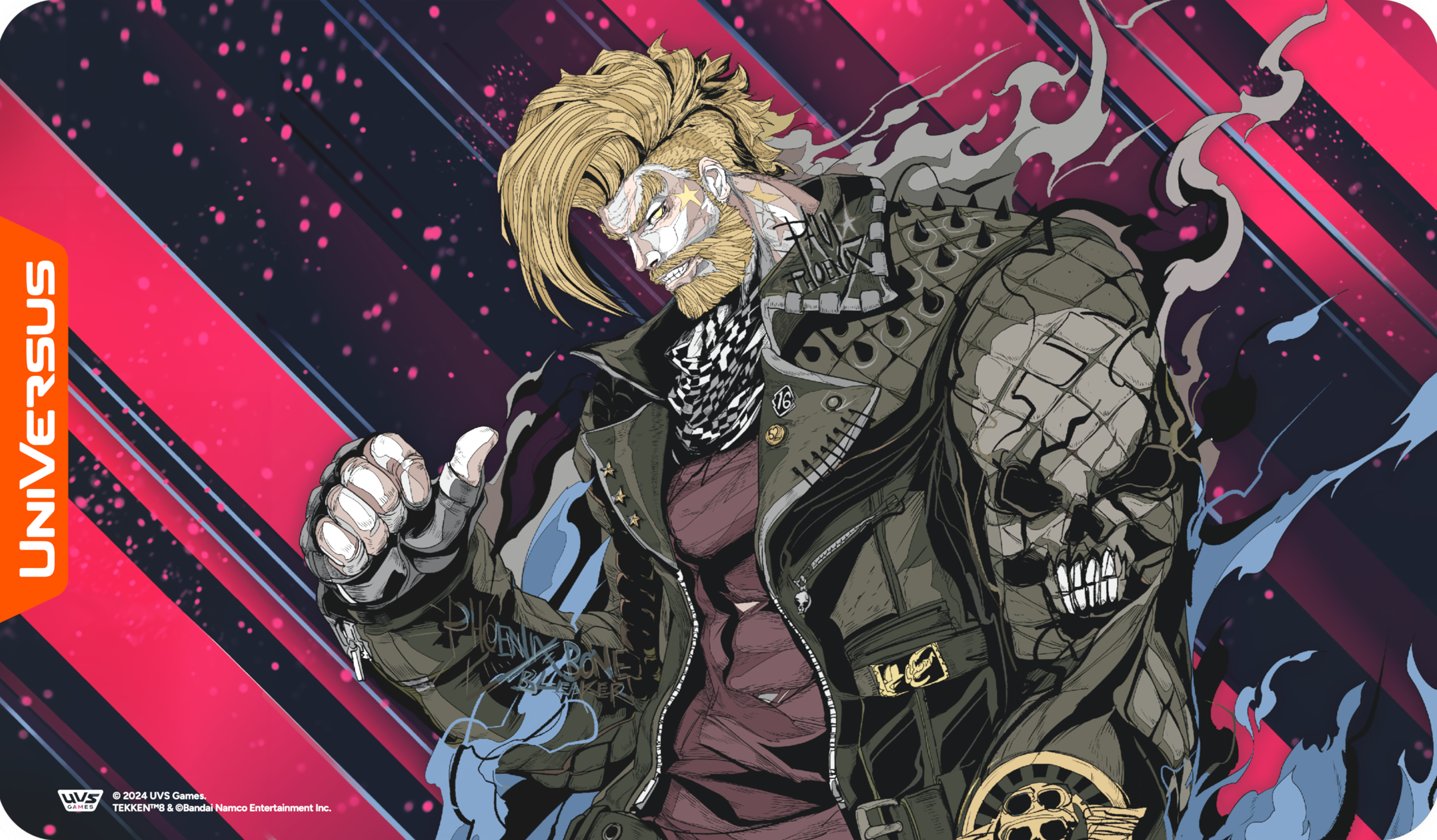 UniVersus CCG: Tekken 8- Paul Playmat | 810155270940