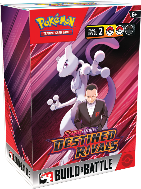 POKEMON SV10 DESTINED RIVALS BUILD & BATTLE BOX DISPLAY | 196214111578
