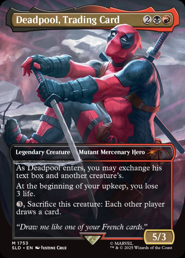 MTG SECRET LAIR MARVEL 6 (NON-FOIL) | 195166299204