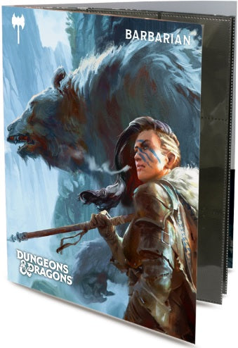 UP BINDER DND CLASS CHARACTER FOLIO - BARBARIAN | 074427185923