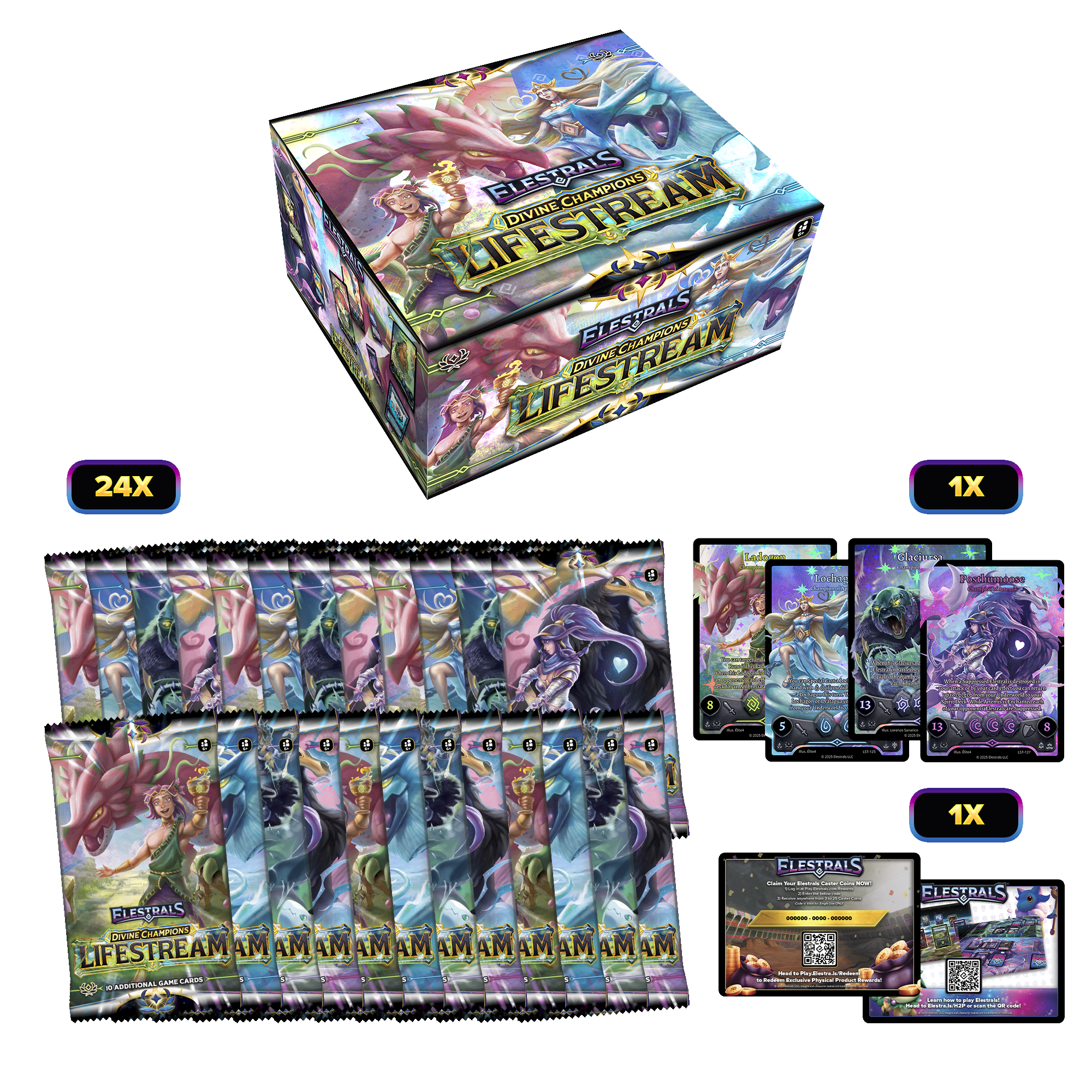 ELESTRALS LIFESTREAM BOOSTER DISPLAY