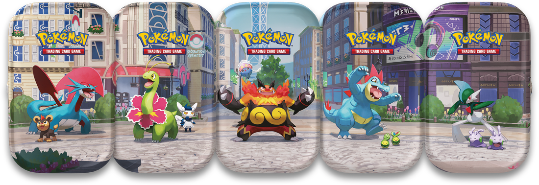 POKEMON LUMIOSE CITY MINI TIN 10CT DISPLAY | 196214155794