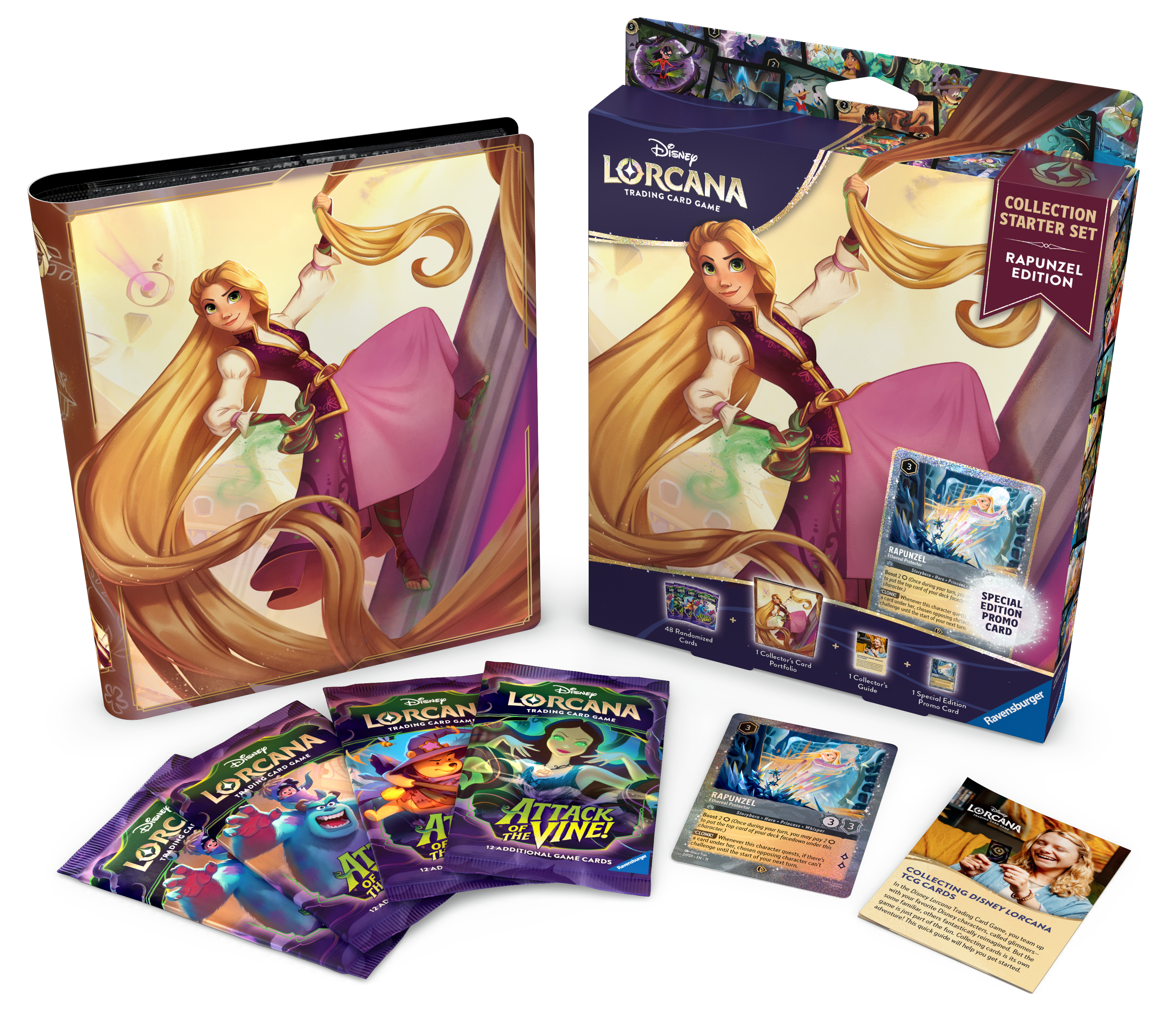 DISNEY LORCANA SET 13 RAPUNZEL COLLECTION STARTER SET | 4050368900319