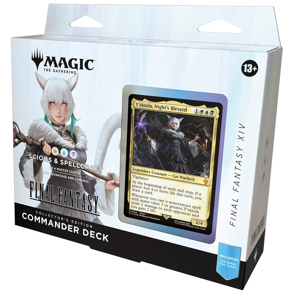 MTG: Universes Beyond- Final Fantasy Commander Deck, Collector Edition Display | 195166271026