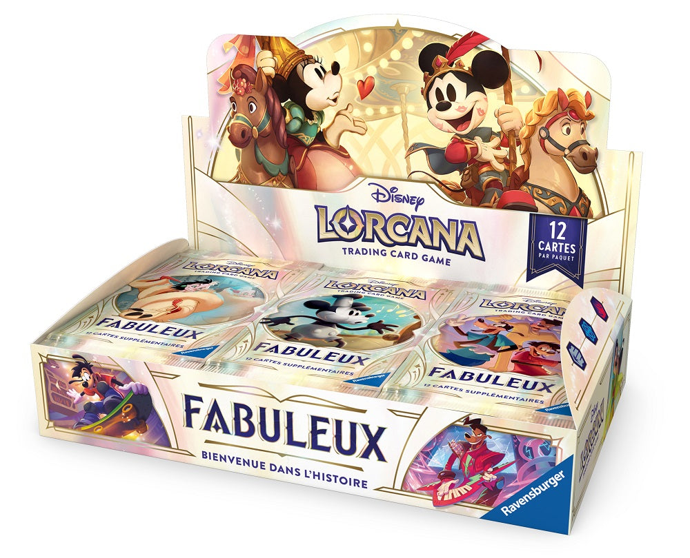 DISNEY LORCANA FRENCH SET 9 FABLED BOOSTER | 4050368986412