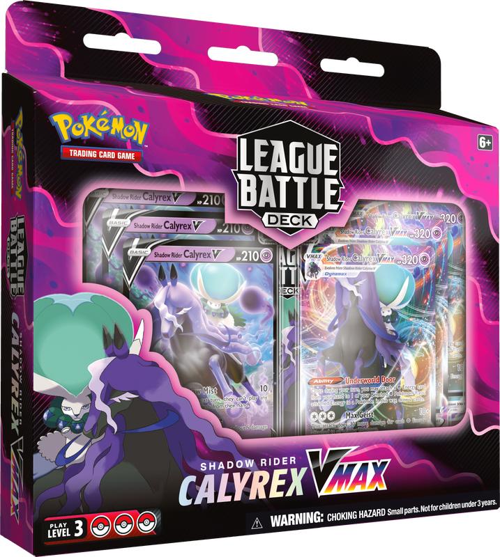 POKEMON LEAGUE BATTLE DECK CALYREX VMAX | 820650850424