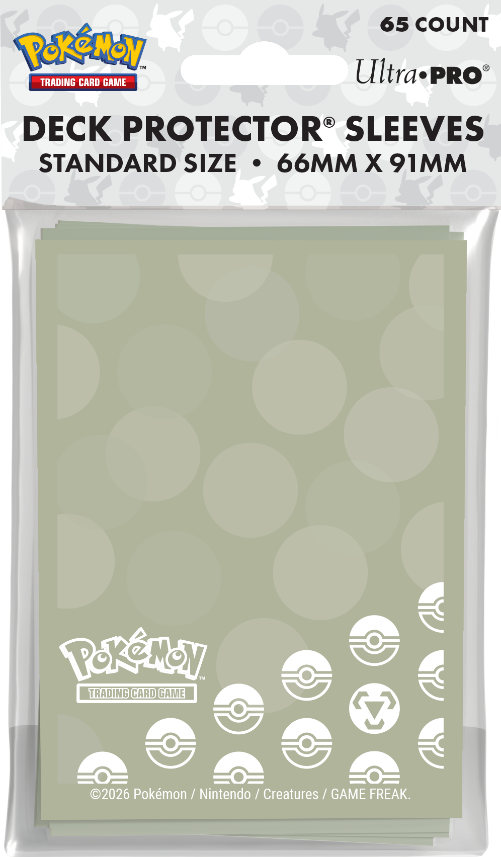 UP D-PRO POKEMON ENERGY METAL TYPE 65CT | 074427167493
