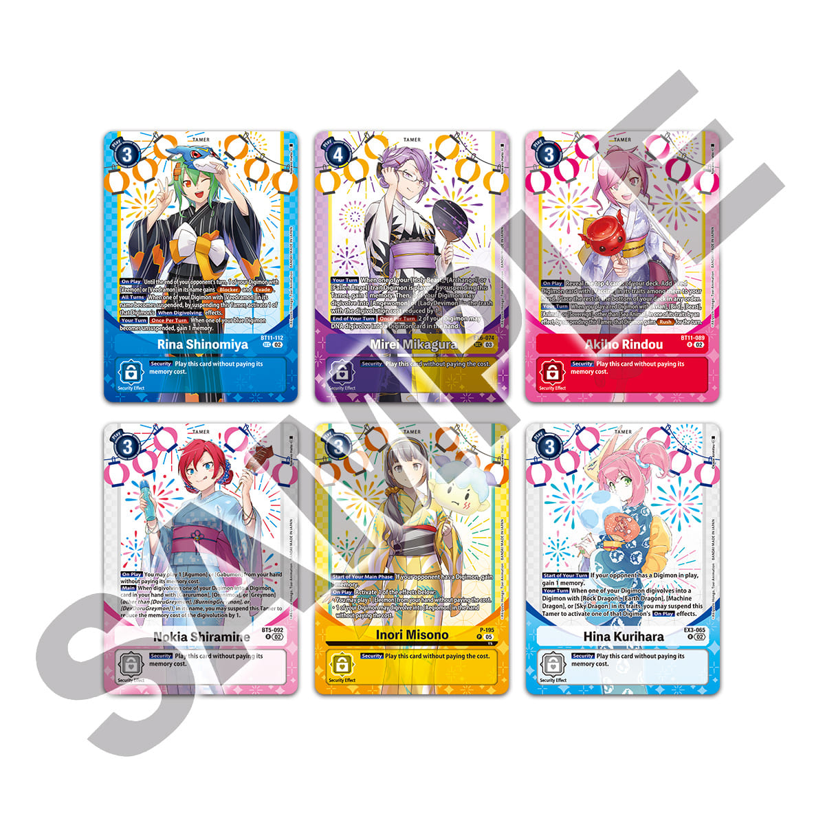 DIGIMON CG PREMIUM HEROINES SET 2 | 4582769843600