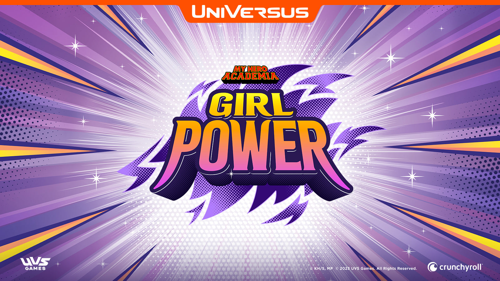UniVersus CCG: Set 7- My Hero Academia Girl Power Booster Display | 810155270018