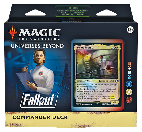 MTG: Fallout Commander Deck Display | 195166228549